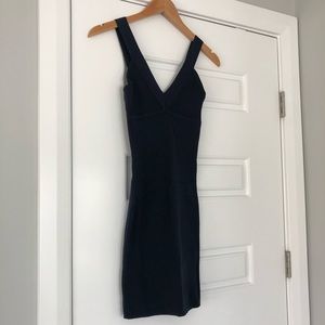 BCBGMaxAzria Navy Blue Bodycon Dress